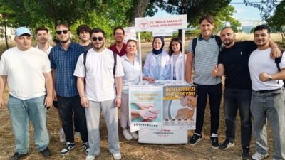 Aydın’ın Nazilli ilçesinde ’Sağlıklı Genç Haftası’ etkinlikleri kapsamında üniversite öğrencilerine