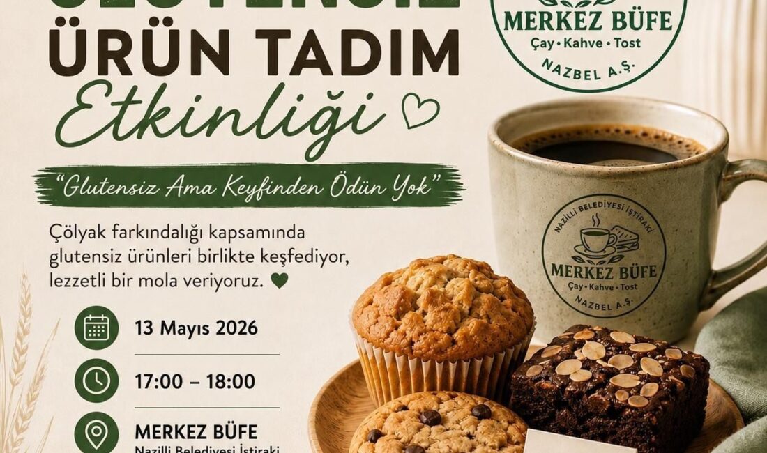 Aydın’ın Nazilli ilçesinde, Çölyak Haftası kapsamında toplumda farkındalık oluşturmak ve