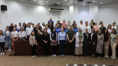 Aydın’ın Nazilli ilçesinde İlçe Sağlık Müdürlüğü tarafından belediye personeline yönelik