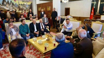 Nevşehir Belediye Başkanı Rasim Arı; Kurban Bayramı dolayısıyla düzenlenen bayramlaşma
