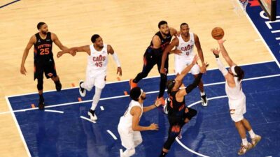 NBA’de Doğu Konferansı final serisinde New York Knicks, evinde Cleveland