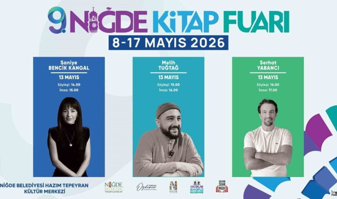 “Okuyan Şehir” sloganıyla bu yıl 9’uncusu düzenlenecek Niğde Kitap Fuarı