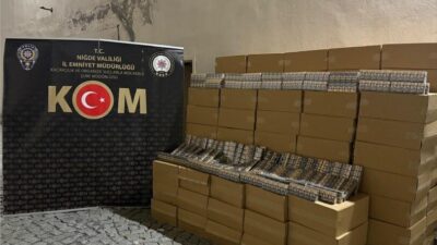 Niğde İl Emniyet Müdürlüğü ekipleri tarafından gerçekleştirilen operasyonda Ulukışla ilçesinde