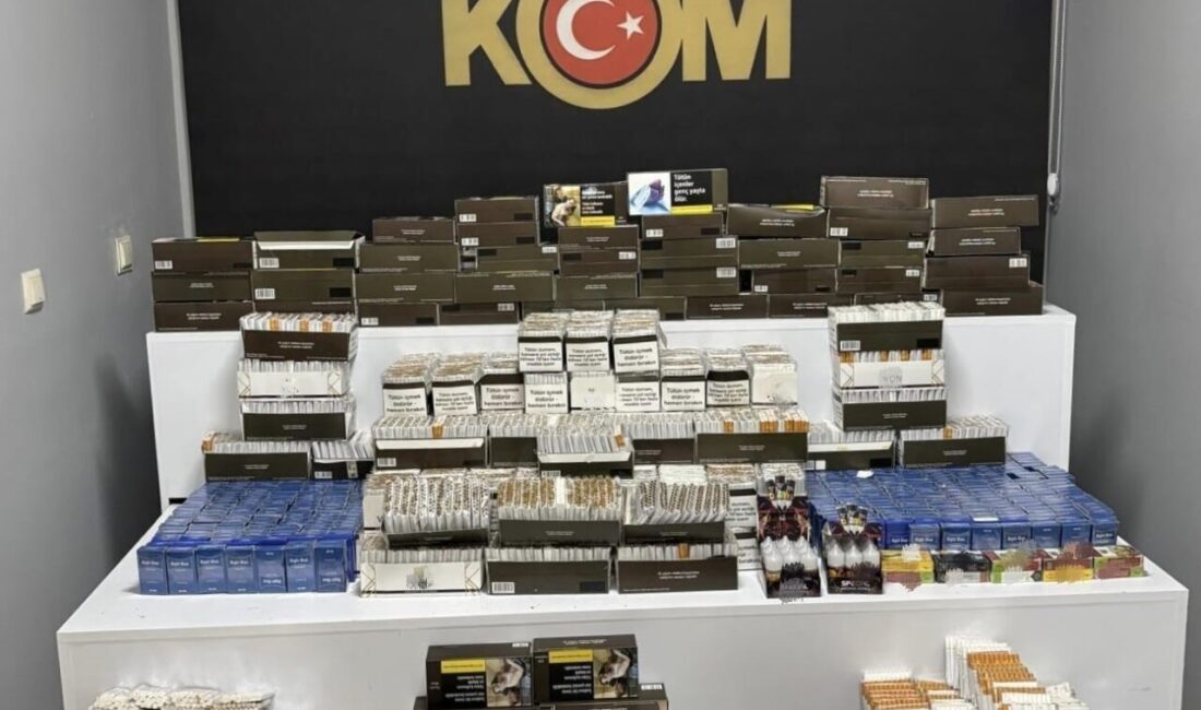 Niğde İl emniyet Müdürlüğü ekiplerince yapılan çalışmalarda çeşitli miktarda kaçak