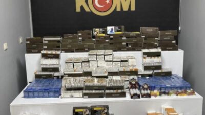 Niğde İl emniyet Müdürlüğü ekiplerince yapılan çalışmalarda çeşitli miktarda kaçak