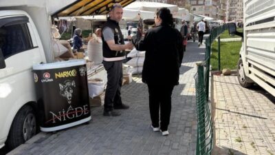 Niğde İl Emniyet Müdürlüğü Narkotik Suçlarla Mücadele Şube Müdürlüğü ekipleri