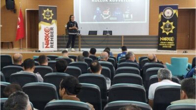 Niğde’de polis ekipleri tarafından verilen uyuşturucu eğitimleri sürüyor. Niğde İl