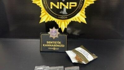 Niğde İl Emniyet Müdürlüğü ekiplerince yapılan çalışmalarda 179 gram uyuşturucu