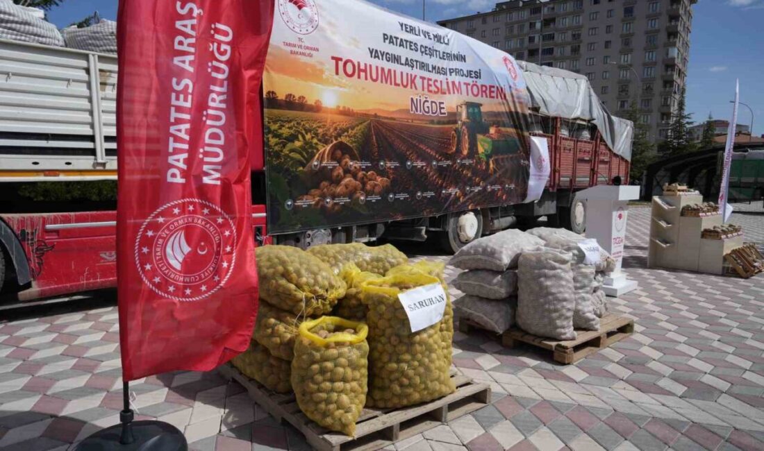 Niğde’de “Yerli ve Milli Patates Çeşitlerinin Yaygınlaştırılması Projesi” kapsamında, Niğde