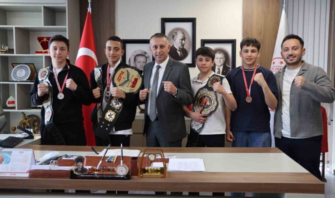 Niğde’yi Muaythai branşında temsil eden sporcular, hem okul sporlarında hem