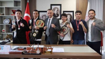 Niğde’yi Muaythai branşında temsil eden sporcular, hem okul sporlarında hem