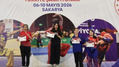 Niğdeli sporcular Sakarya’da düzenlenen Okul Sporları Wushu Şampiyonundan derece ile
