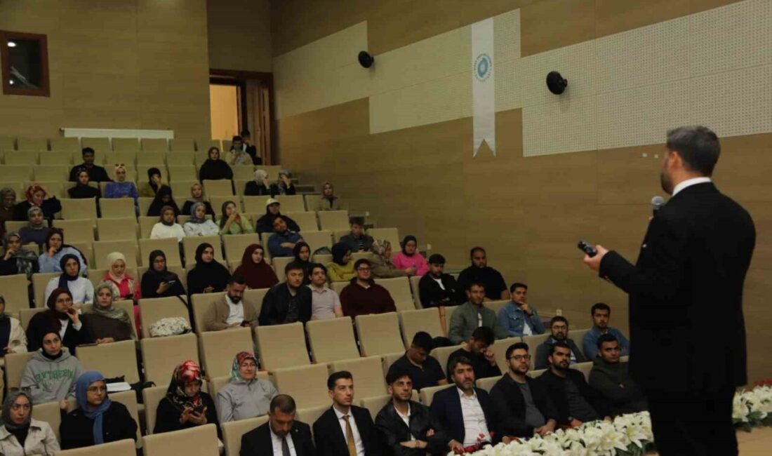 Niğde Ömer Halisdemir Üniversitesi (NÖHÜ) bünyesinde Vakıflar Haftası dolayısıyla düzenlenen