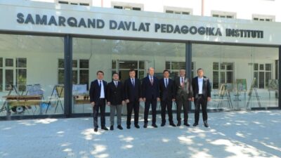 Ordu Üniversitesi Rektörü Prof. Dr. Orhan Baş, Özbekistan’daki Semerkant Devlet