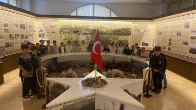 Bilecik’te öğrenciler, Müze Haftası kapsamında düzenlenen etkinliklerde müzeleri ziyaret ederek