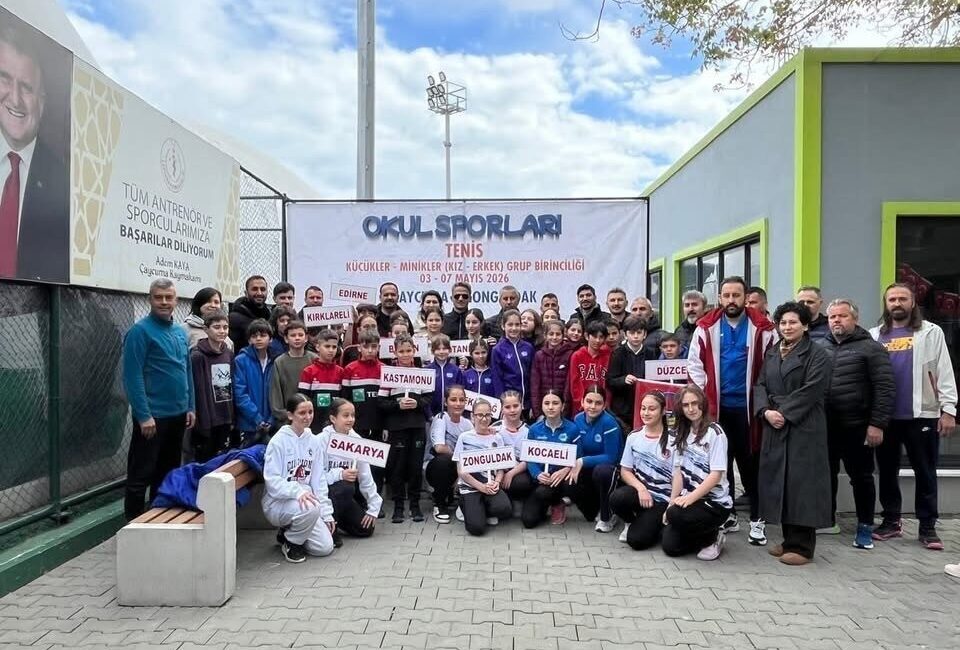 Çaycuma, Okul Sporları Tenis Küçükler ve Minikler (Kız-Erkek) Grup Birinciliği