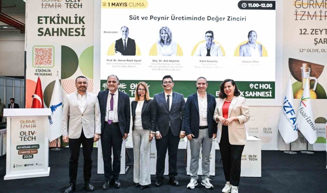 İzmir’de düzenlenen Gurme İzmir Olivtech Fuarı, Ege’nin zengin gastronomik mirasını