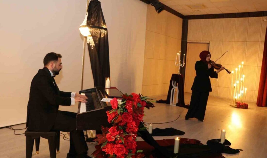 Erzurum’un Oltu ilçesinde düzenlenen piyano resitali, sanatseverlere unutulmaz bir gece