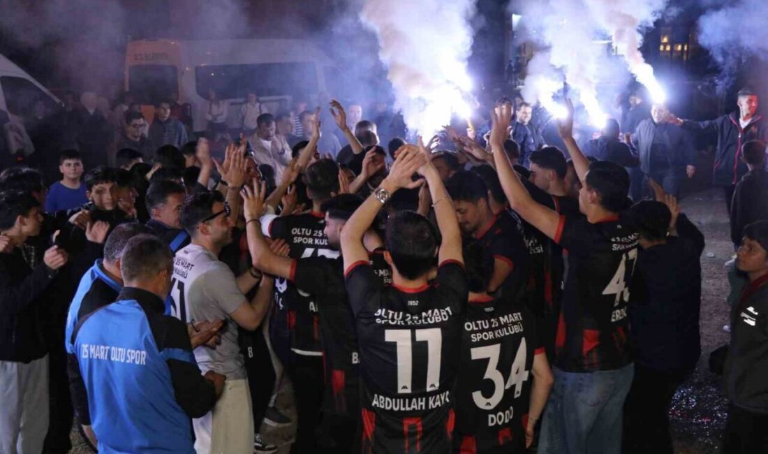 Erzurum’un Oltu ilçesinde 2025-2026 amatör futbol sezonunu namağlup şampiyon olarak