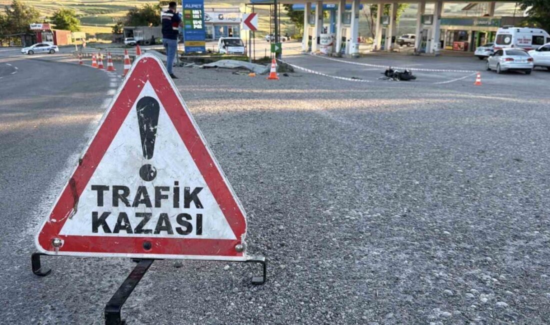 Adıyaman’da sürekli kazaların yaşandığı virajda motosikletin takla atması sonucu 1