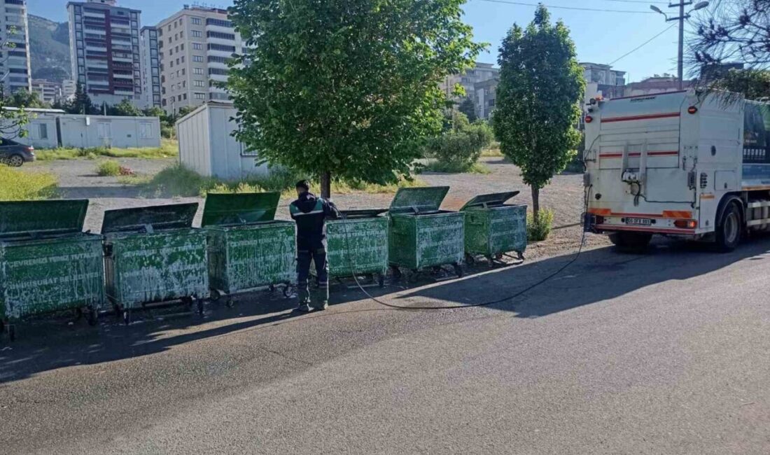 Onikişubat Belediyesi, Kurban Bayramı süresince vatandaşların bayramı daha temiz, sağlıklı