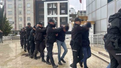 Ordu Ünye Cumhuriyet Başsavcılığı koordinesinde, ’suç örgütü kurmak, yönetmek, üye