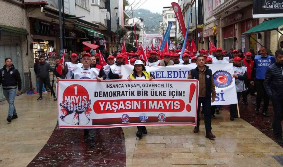 Ordu’da, 1 Mayıs İşçi Bayramı dolayısıyla etkinlikler düzenlendi. Ordu’daki sivil
