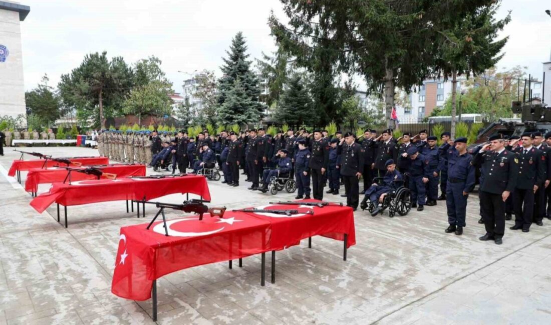 Ordu İl Jandarma Komutanlığı’nda engelli vatandaşlar için, ’Temsili Askerlik Yemin