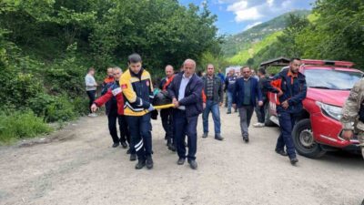 Ordu’nun Çaybaşı ilçesinde serinlemek için şelalenin göletine giren 15 yaşındaki