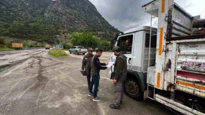 Adana Orman Bölge Müdürlüğü ekipleri sorumluluk alanlarındaki ormanı korumak için