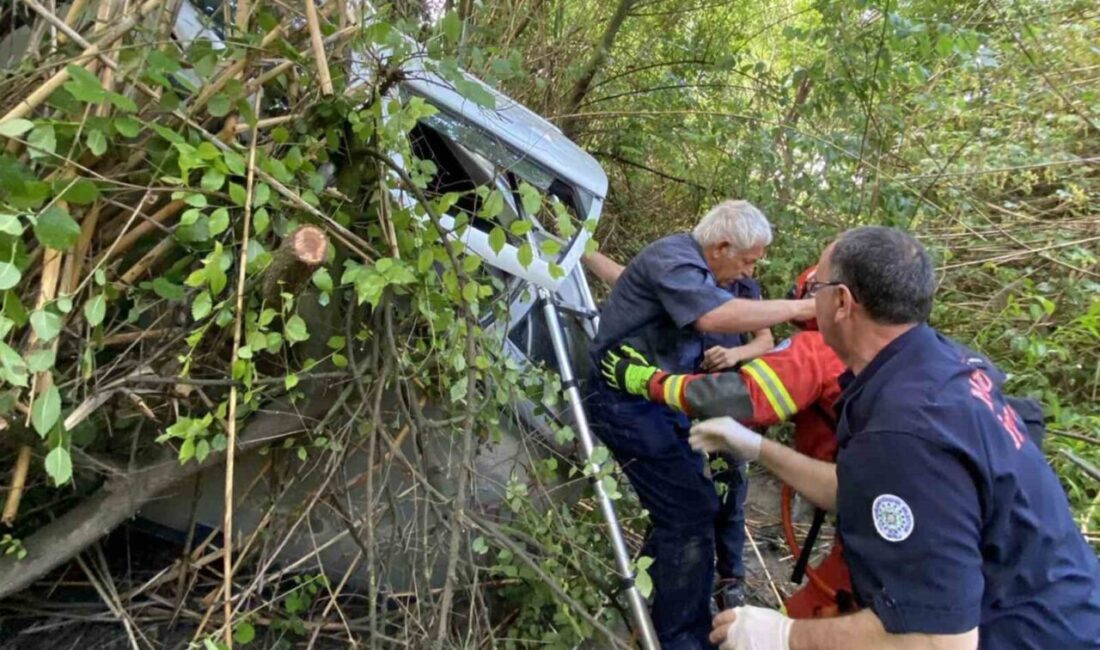 Ortaca Akıncı Mahallesinde meydana gelen trafik kazasında iki kişi çeşitli