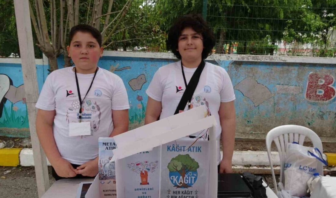 Samsun’da ortaokul öğrencilerince geliştirilen yapay zekâ destekli akıllı geri dönüşüm
