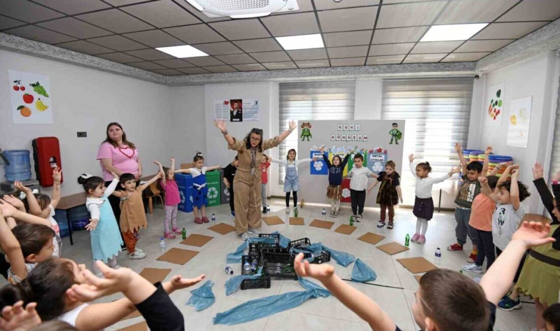 Osmangazi Belediyesi, “Geleceğimiz İçin Bugünden Harekete Geç” etkinliğiyle çocuklara küçük