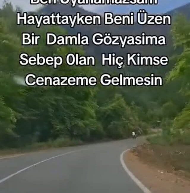 Osmaniye’nin Kadirli ilçesinde yaşayan adam, bayramın birinci günü akşam saatlerinde