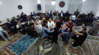 Bolu’nun Mudurnu ilçesinde kış aylarının vazgeçilmez eğlencelerinden biri olan ve