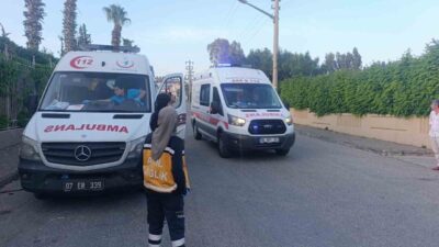 Antalya’nın Manavgat ilçesinde bir otelin çamaşırhanesinde çıkan yangın itfaiye ekiplerinin