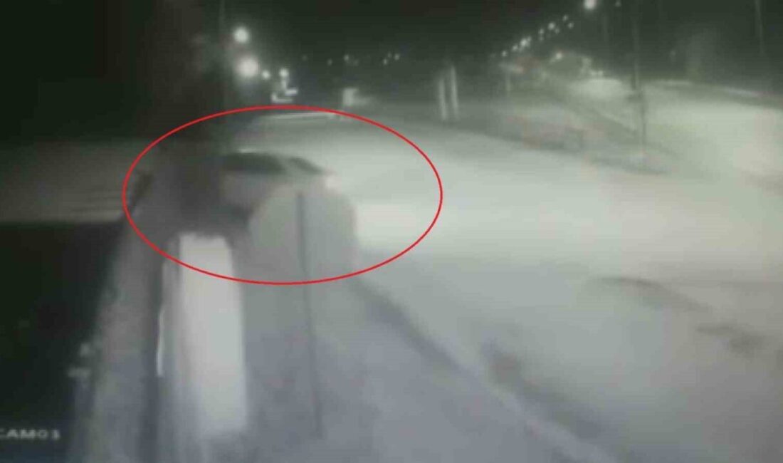 Hatay’ın Reyhanlı ilçesinde sürücüsünün kontrolünü kaybettiği otomobilin bahçe duvarına çarptığı
