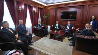 Büyük Birlik Partisi Genel Başkanı Mustafa Destici liderliğindeki heyet, Özbekistan’da