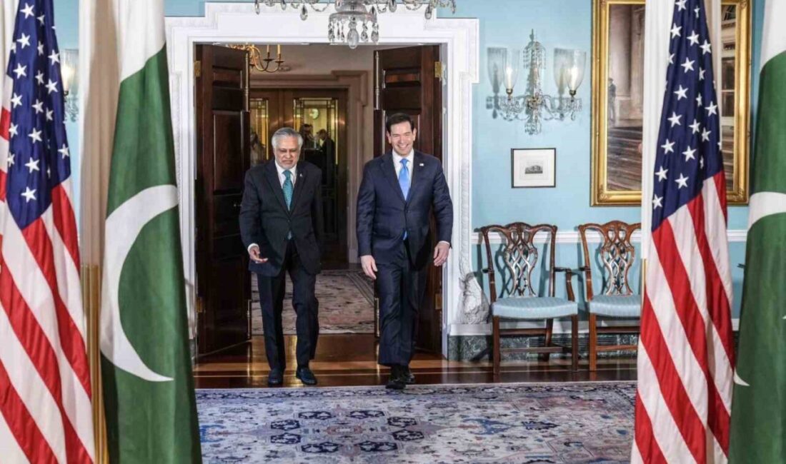 Pakistan Dışişleri Bakanı Muhammed Ishaq Dar, ABD’nin başkenti Washington DC’de