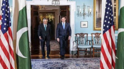 Pakistan Dışişleri Bakanı Muhammed Ishaq Dar, ABD’nin başkenti Washington DC’de