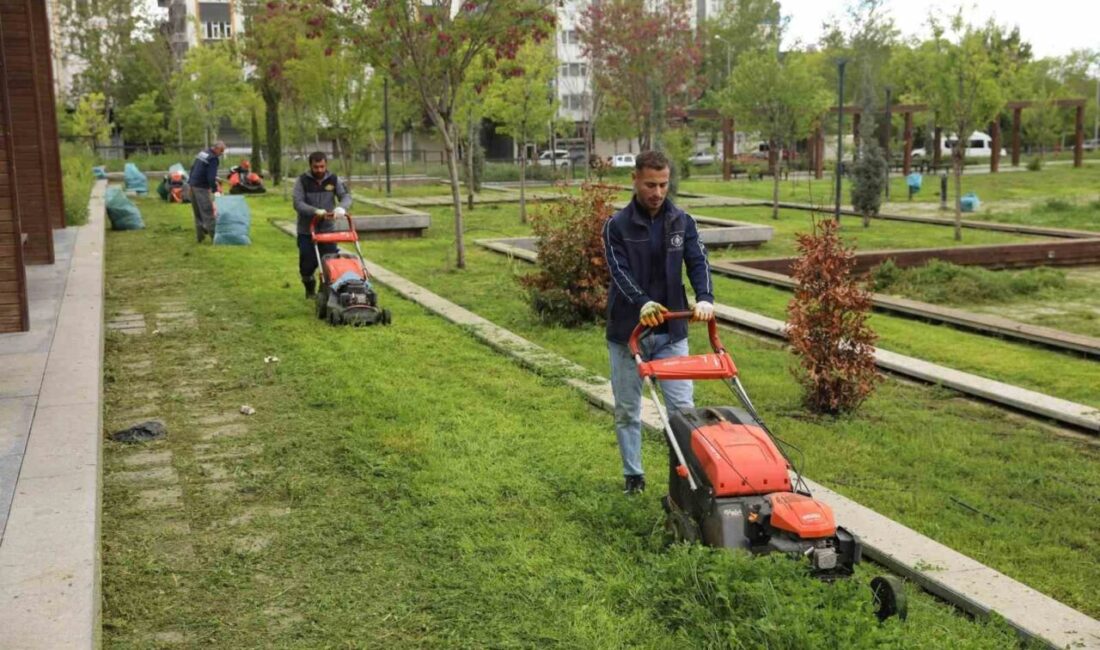 Diyarbakır Büyükşehir Belediyesi, kent genelindeki parklar, bahçeler, çocuk oyun alanları