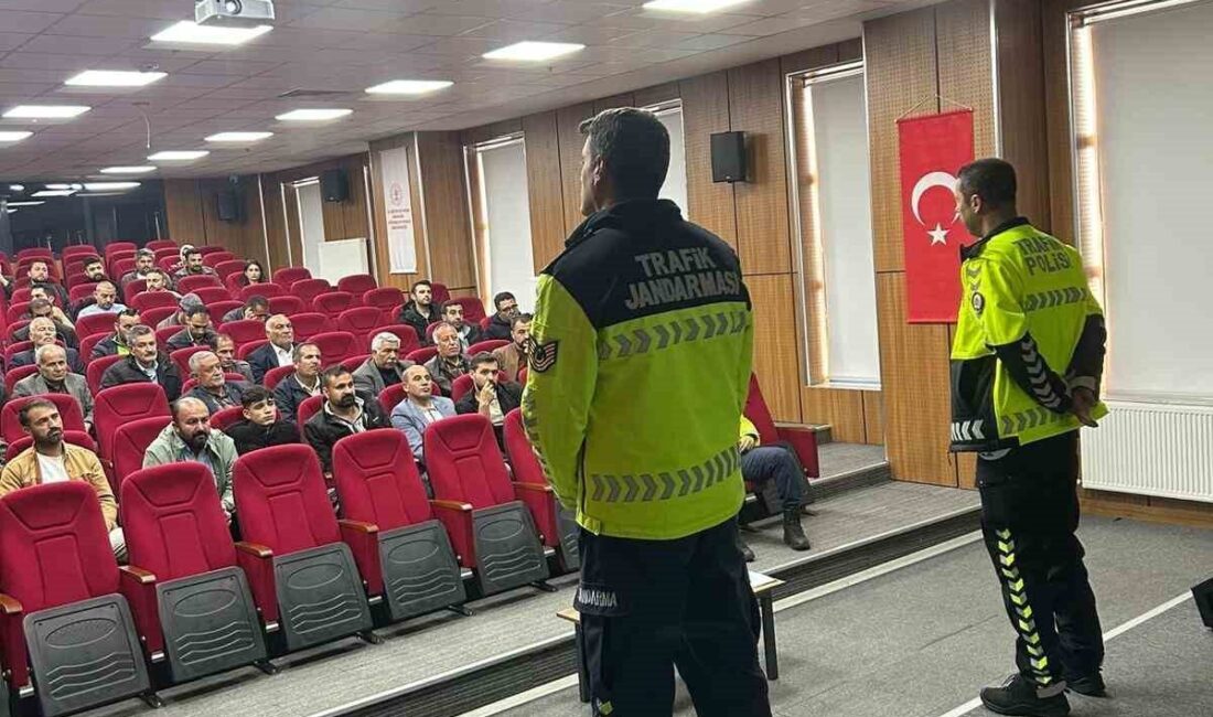 Ağrı’nın Patnos ilçesinde öğrenci taşımacılığında güvenliğin artırılması amacıyla okul servis