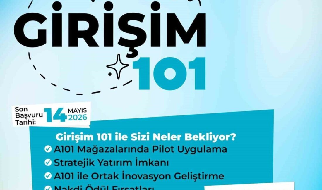 A101, perakendenin geleceğini birlikte inşa edeceği girişimcileri arıyor. Bu yıl