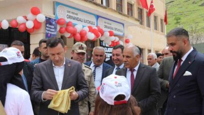 Siirt’in Pervari ilçesinde bulunan Ormandalı İlk ve Ortaokulu’nda düzenlenen TÜBİTAK