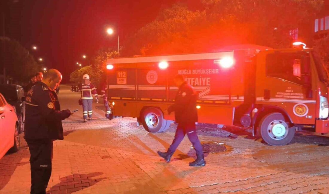 Muğla’nın Menteşe ilçesinde bir apartman dairesinde meydana gelen piknik tüpündeki