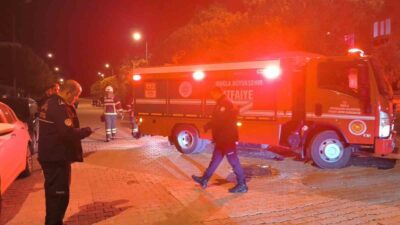 Muğla’nın Menteşe ilçesinde bir apartman dairesinde meydana gelen piknik tüpündeki