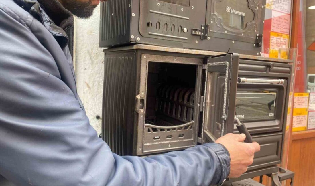 Eskişehir’de uzun yıllardır mangal ve soba satışı yapan esnaf Gökhan