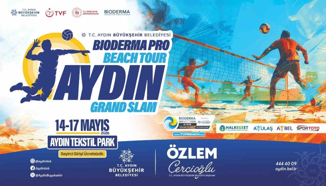 Aydın Büyükşehir Belediyesi’nin ev sahipliğinde, Uluslararası Plaj Voleybolu Türkiye Serisi’nin