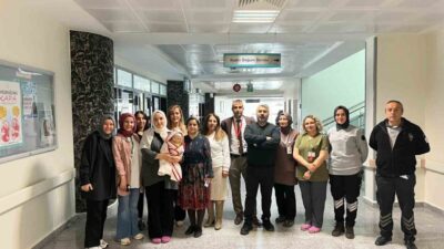 Ankara’nın Polatlı ilçesinde bulunan Polatlı Duatepe Devlet Hastanesi’nde “Pembe Kod”