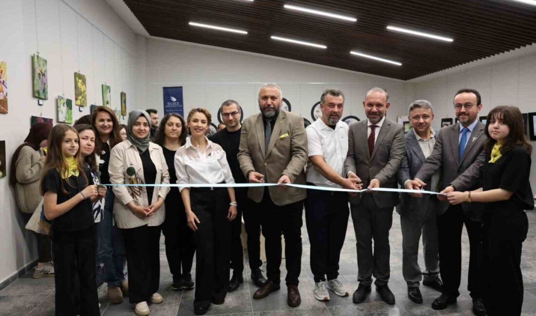 Düzce Üniversitesi’nde gerçekleştirilen Polen Peşindeki Yaşamlar: Yaban Arıları adlı resim